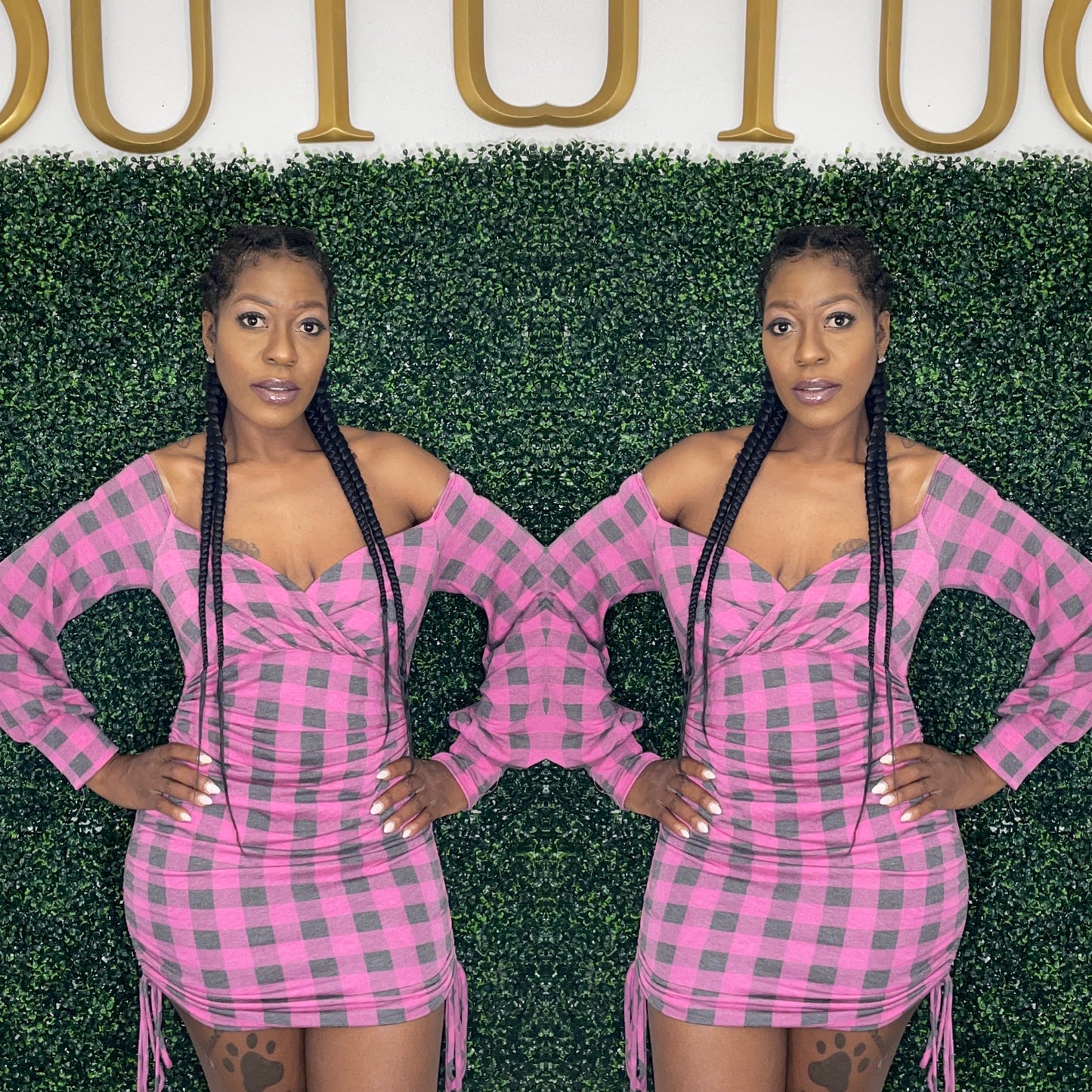 Can’t Check Her Dress